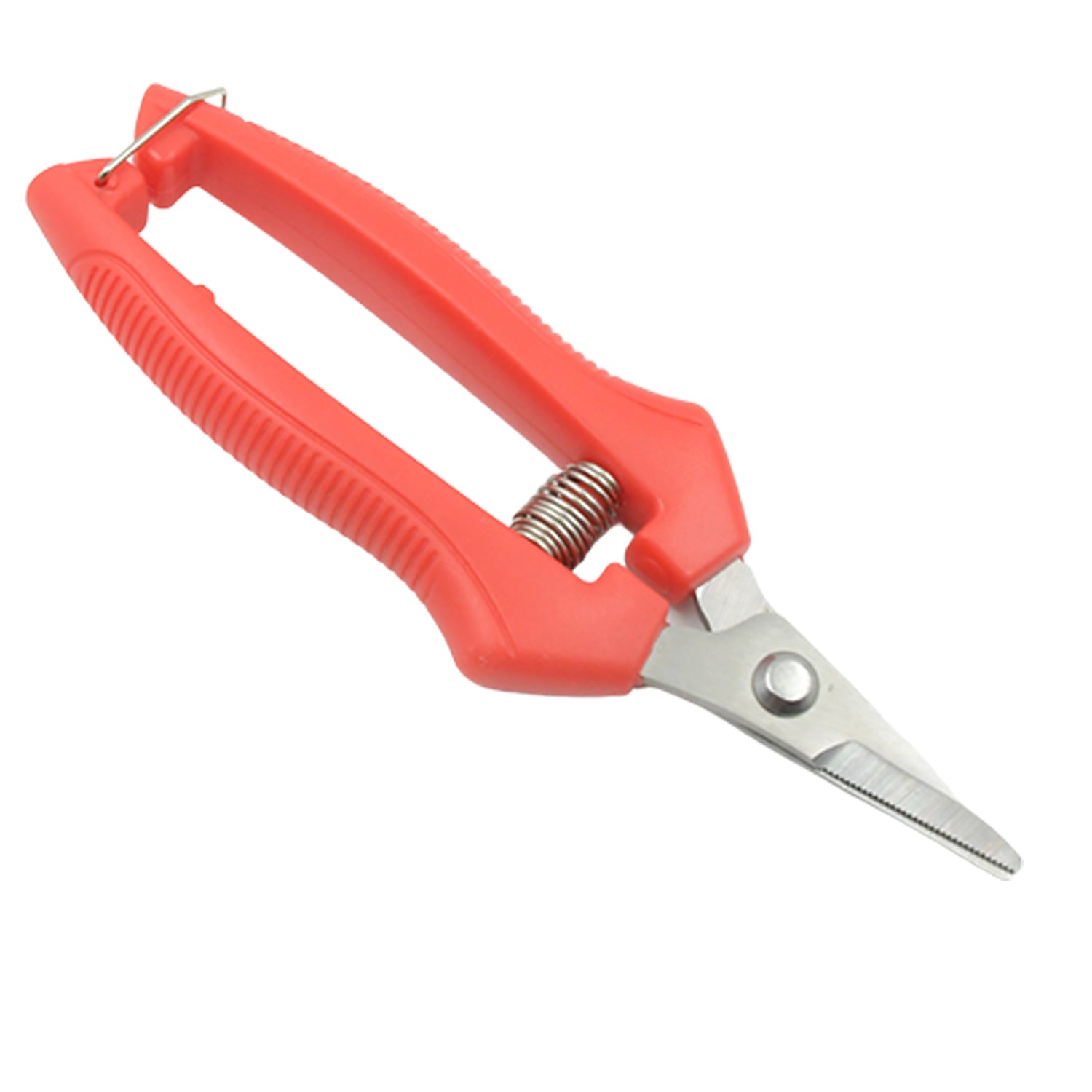 Sturdy trimming scissors with stainless steel blades, for gardening and plant care. Sturdy trimming scissors with stainless steel blades, for gardening and plant care.